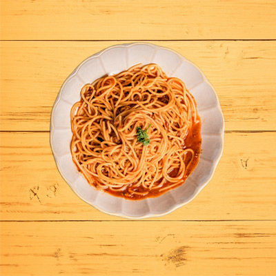 ミートソースパスタ